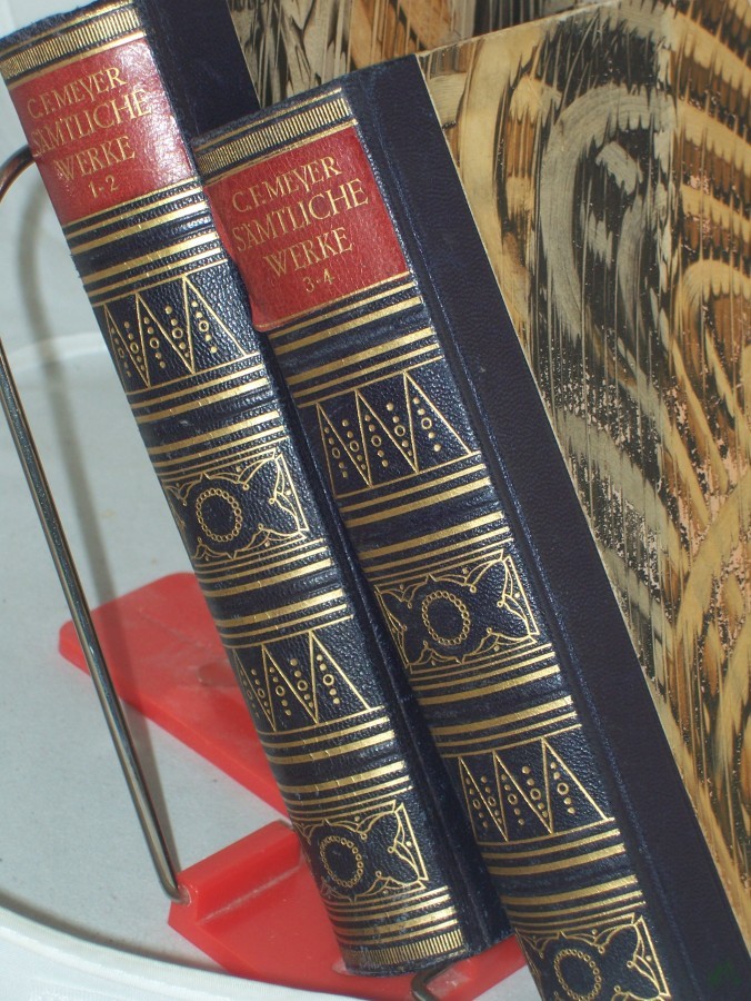 Artikelbild 1 des Artikels “Sämtliche Werke : In 4 Bänden in 2 Büchern / Conrad Ferdinand Meyer. Mit e. Einf. von Robert Faesi Mehrteiliges Werk “