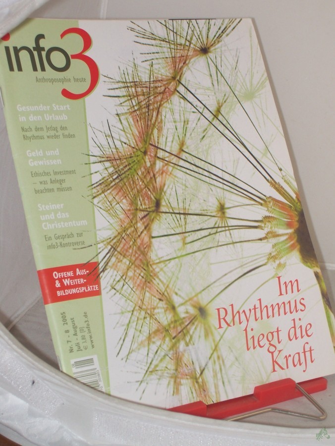 Artikelbild 1 des Artikels “7-8/2005, Im Rhythmus liegt die Kraft “