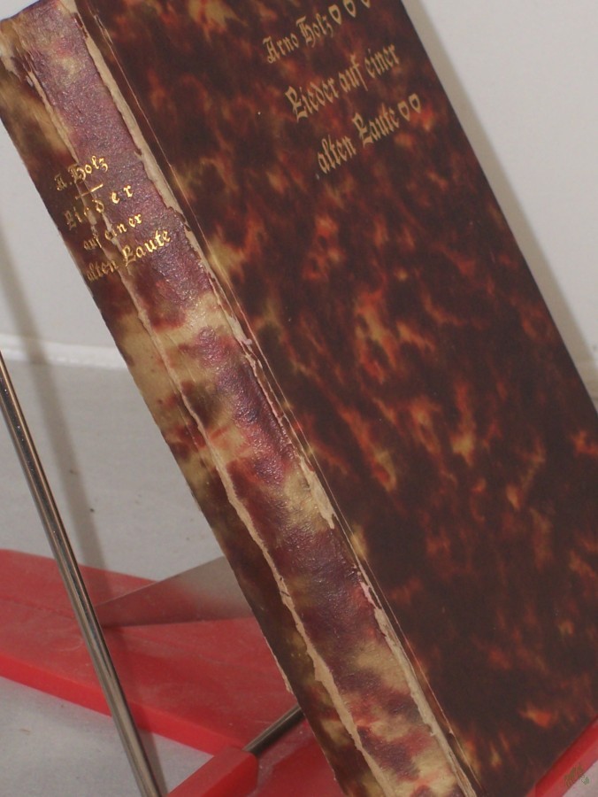 Artikelbild 1 des Artikels “Lieder auf einer alten Laute : Lyrisches Portrait aus d. 17. Jh. / Arno Holz “