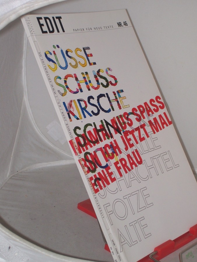 Artikelbild 1 des Artikels “Edit : Papier für neue Texte / hrsg. vom Literaturverein eDiT eFaU e.V. Zeitschrift/Serie “