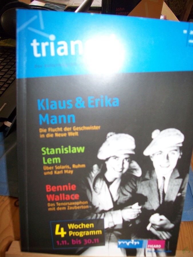 Artikelbild 1 des Artikels “Triangel, 11/2006, Klaus und Erika Mann “