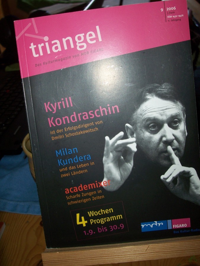 Artikelbild 1 des Artikels “Triangel 9/2006, Kyrill Kondraschin “