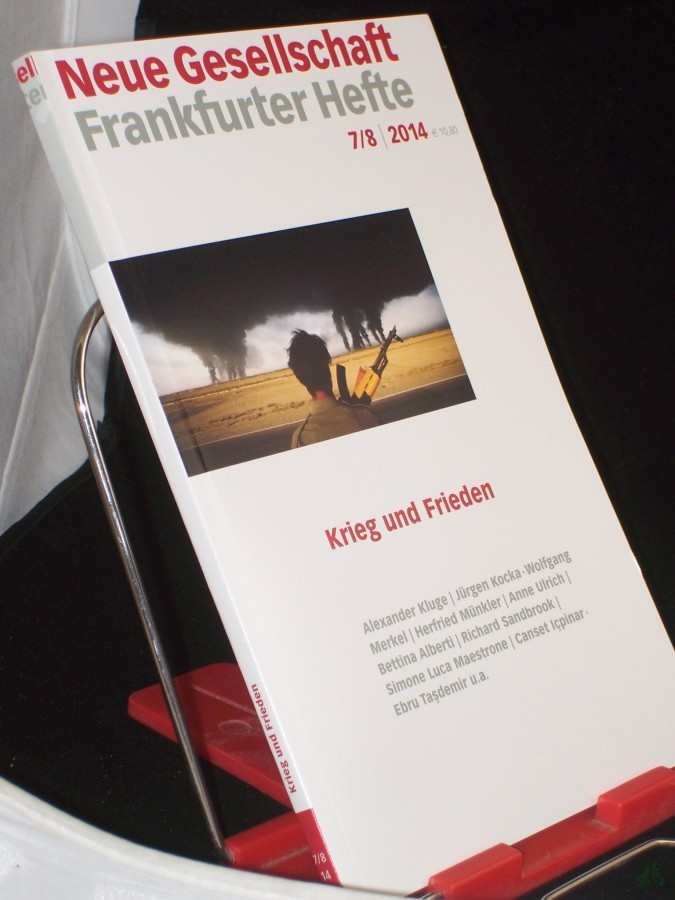 Artikelbild 1 des Artikels “7/8 2014, krieg und Frieden “