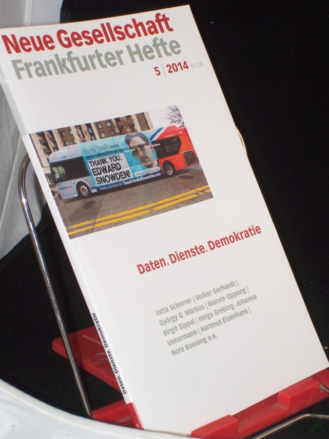 Artikelbild 1 des Artikels “5/2014, Daten. Dienste. Demokratie. “