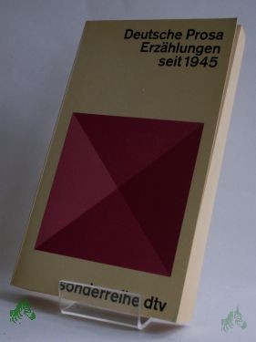 Artikelbild 1 des Artikels “Deutsche Prosa : Erzählungen seit 1945 / hrsg. von Horst Bingel “