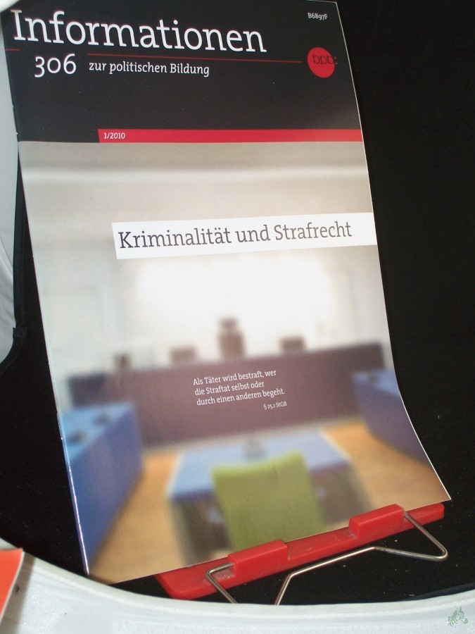 Artikelbild 1 des Artikels “1/2010, Kriminaltät und Strafrecht “