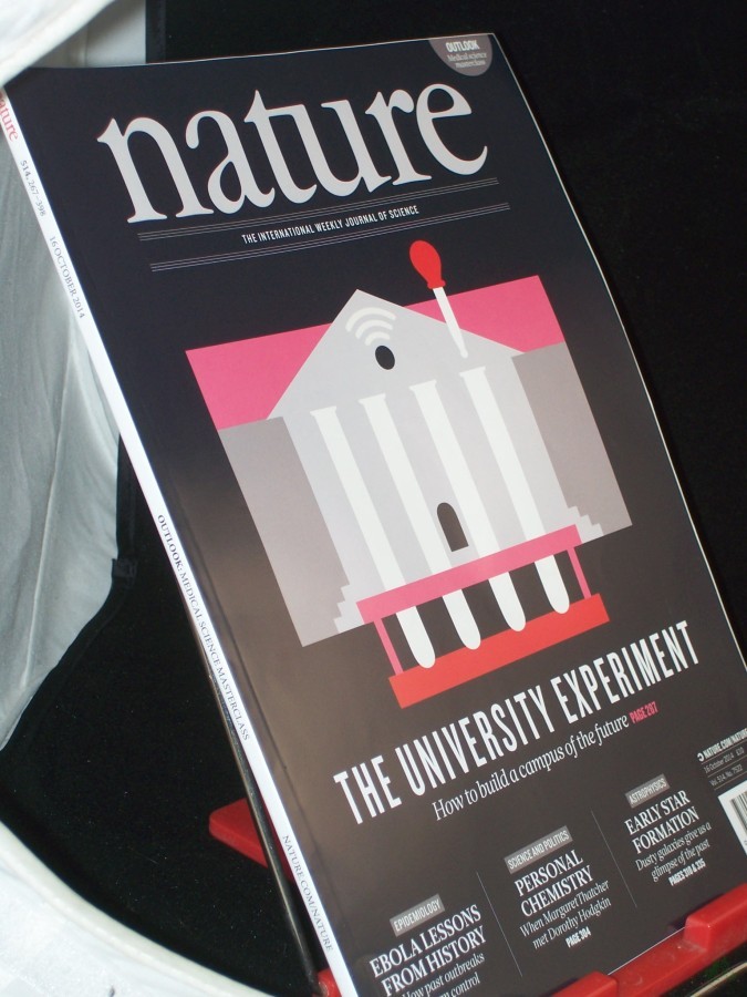 Artikelbild 1 des Artikels “Vol 514, No. 7522, Oktober 2014, The university Experiment “