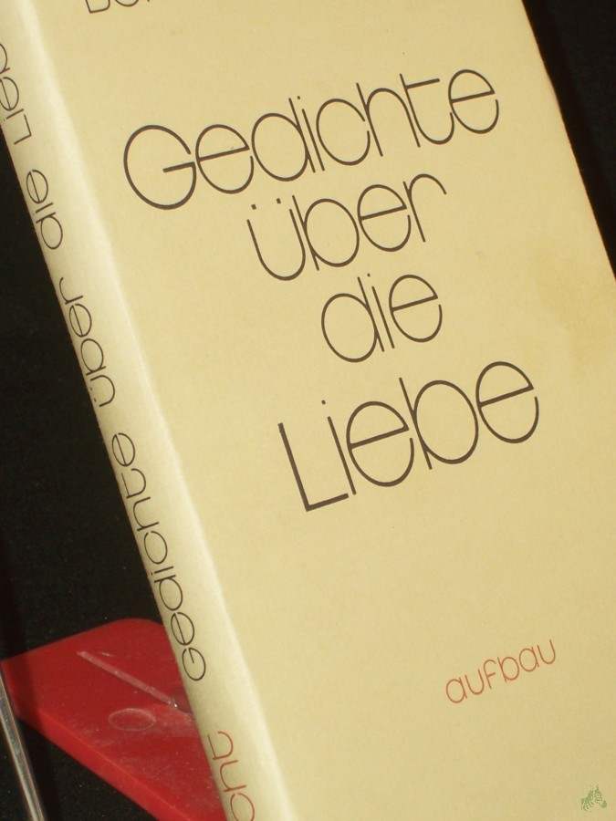 Product image 1 of the product “Gedichte über die Liebe / Bertolt Brecht. Hrsg. von Werner Hecht ”