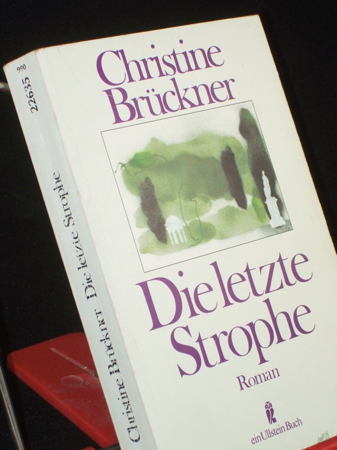 Product image 1 of the product “Die letzte Strophe : Roman / Christine Brückner ”