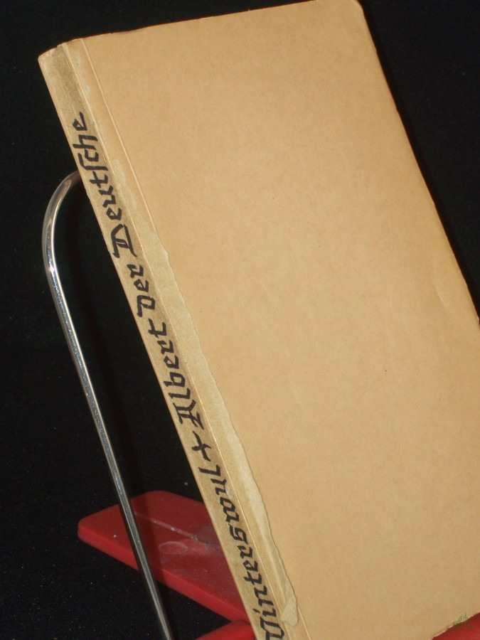 Product image 1 of the product “Albert der Deutsche. Das Leben und Wirken des Albertus Magnus. Mit 6 s/w Tafeln, dabei mit einer Abbildung des Fenstergemäldes in der Dominikanerkirche in Kolmar ”