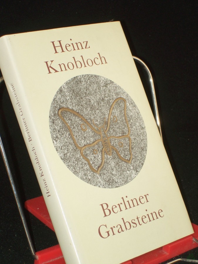 Artikelbild 1 des Artikels “Berliner Grabsteine / Heinz Knobloch “