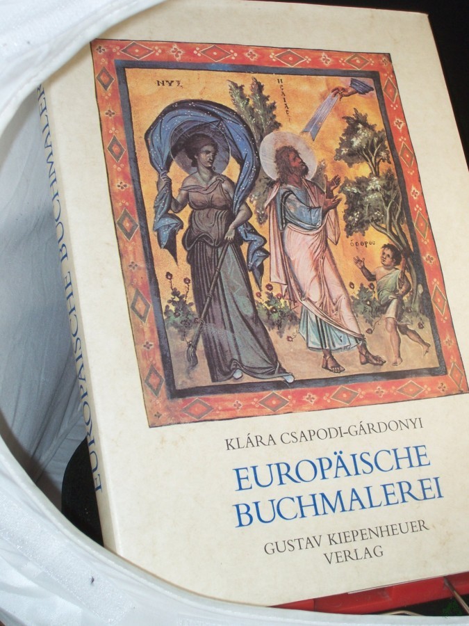 Artikelbild 1 des Artikels “Europäische Buchmalerei / Klara Csapodi-Gardonyi. Aus d. Ungar. übertr. von Franz Gottschlig “