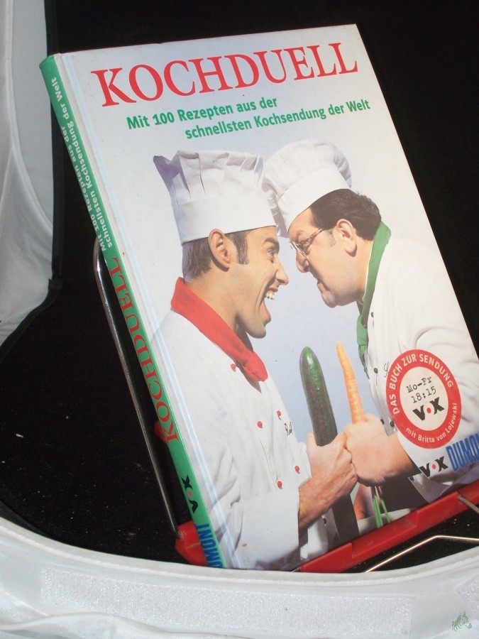 Product image 1 of the product “Kochduell : mit 100 Rezepten aus der schnellsten Kochsendung der Welt / VOX ”