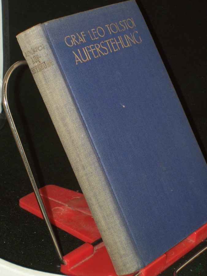 Product image 1 of the product “Auferstehung. Roman. Aus dem Russischen übersetzt von Alexander Duroff. ”