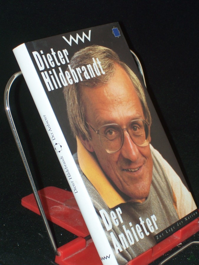 Artikelbild 1 des Artikels “Der Anbieter : Material für ein Gespräch, das so nicht stattgefunden hat / Dieter Hildebrandt “