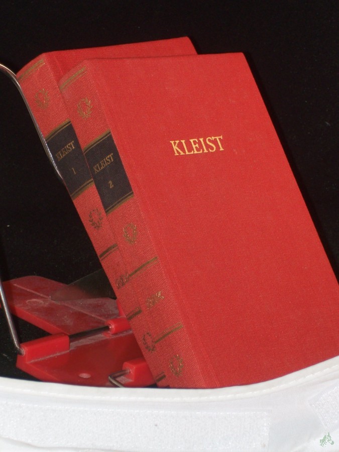 Artikelbild 1 des Artikels “Kleists Werke : in 2 Bänden / ausgew. u. eingel. von Helmut Erster Band: Gedichte Erzählungen Anekdoten Kleine Schriften und Zweiter Band: Robert Guiskard Der zerbrochne Krug Amphitryon Penthesilea Prinz Friedrich von Homburg Bibliothek Deu “