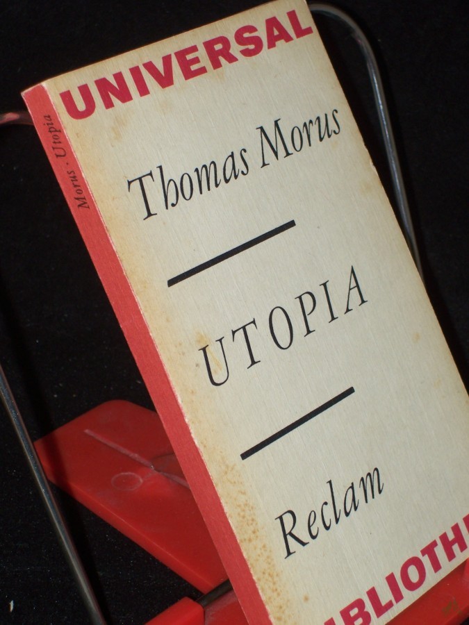 Artikelbild 1 des Artikels “Utopia / Thomas Morus. Übers. von Gerhard Ritter. Nachw. von Eberhard Jäckel “