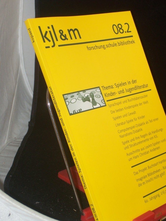 Artikelbild 1 des Artikels “08.2, Thema: Spielen in der Kinder- und Jugendliteratur “