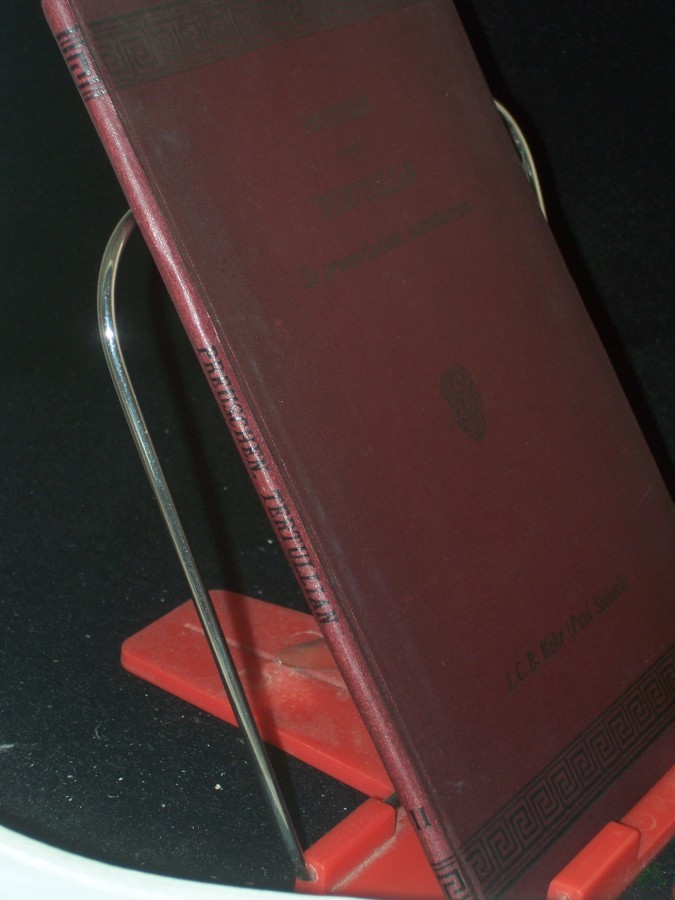 Product image 1 of the product “De paenitentia : De pudicitia / Tertullianus. Hrsg. v. Erwin Preuschen ”