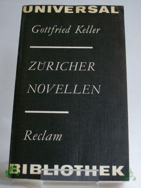 Artikelbild 1 des Artikels “Züricher Novellen / Gottfried Keller. Mit 21 Federzeichn. von Jürgen Wolff “