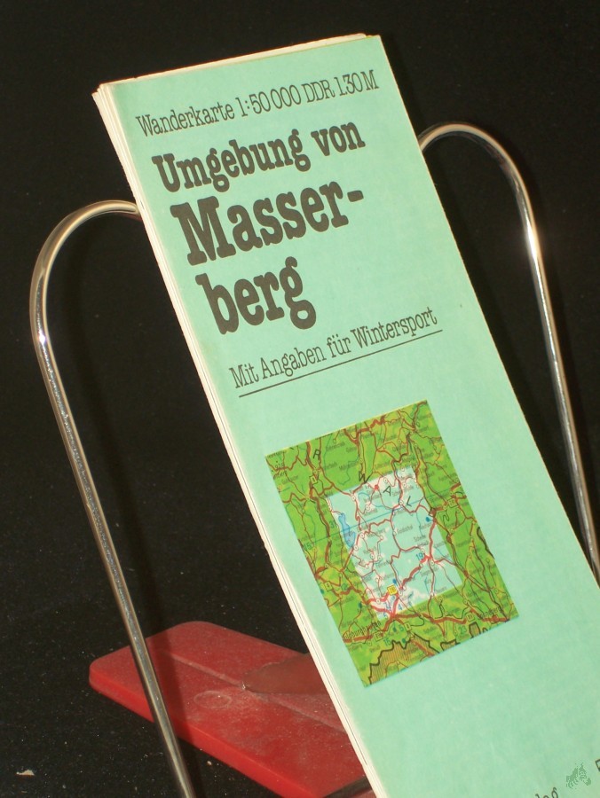 Artikelbild 1 des Artikels “Umgebung von Masserberg : mit Neustadt am Rennsteig, Katzhütte, Steinheid ; Wanderkt. ; 1 : 50 000 “