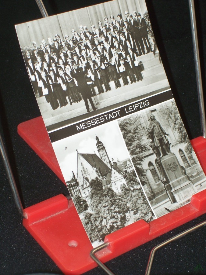 Artikelbild 1 des Artikels “Messestadt Leipzig, Thomanerchor, Thomaskirche, Bachdenkmal vor der Thomaskirche “