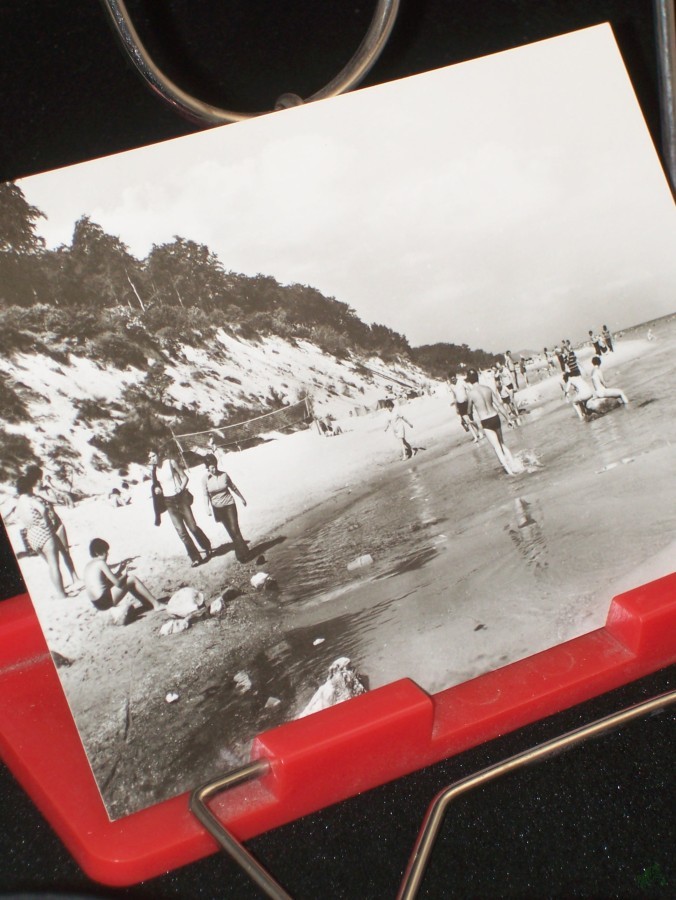 Artikelbild 1 des Artikels “Ostseebad Bansin (Kr. Wolgast), Strand, Foto: Mohr, Berlin, 1977 “