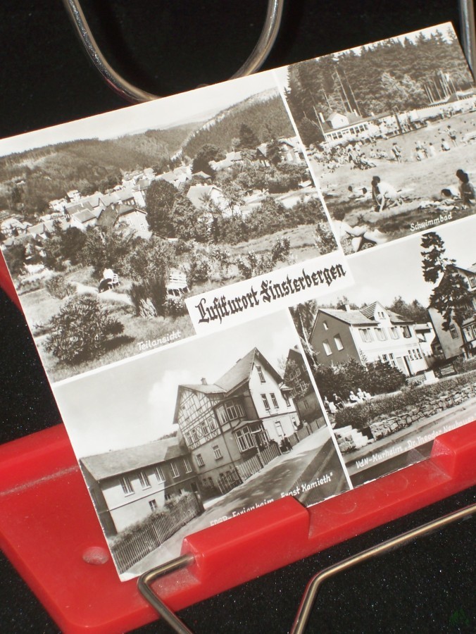 Artikelbild 1 des Artikels “Luftkurort Finsterbergen, Schwimmbad, VdN Kurheim Dr. Theodor Neubauer, Teilansicht, FDGB Ferienheim Ernst Kamieth “