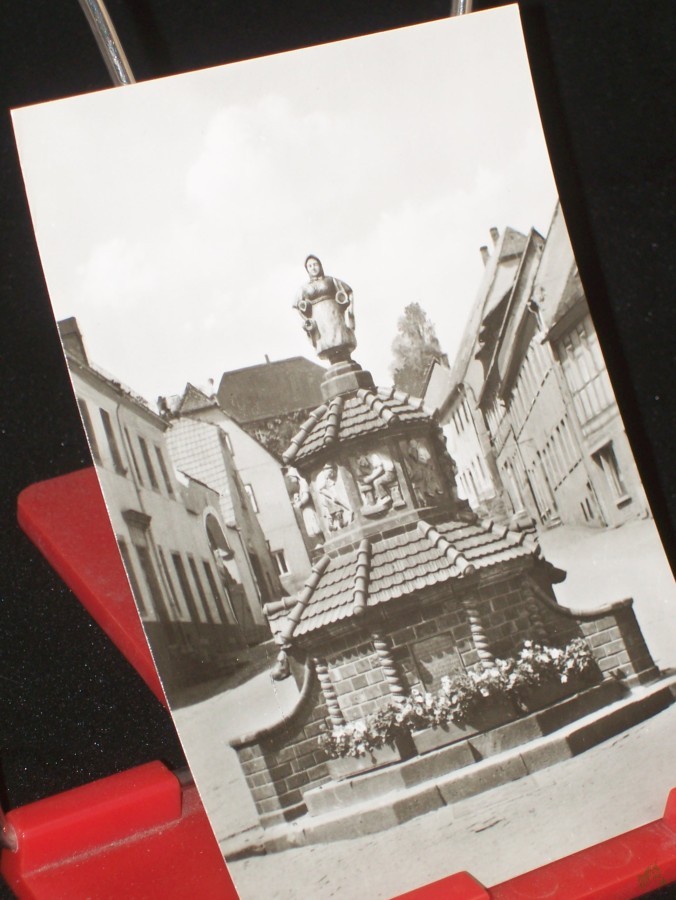 Artikelbild 1 des Artikels “Kohren-Salis, Kreis Geithain, Töpferbrunnen, 1972, Foto: Kühn “