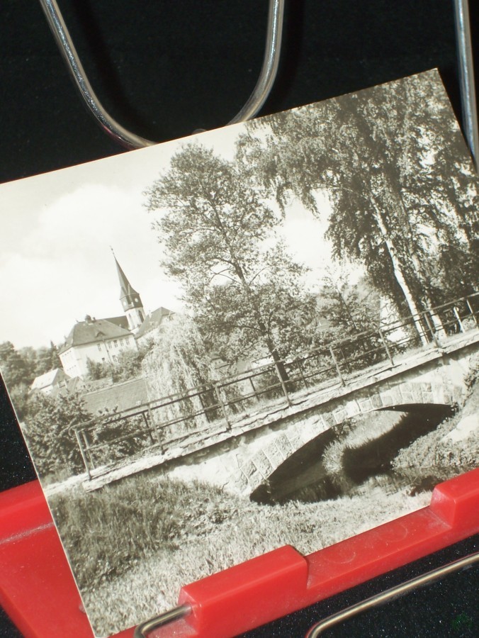 Artikelbild 1 des Artikels “Kohren-Salis, Kreis Geithain, an den Anlagen, Foto: W. Lange “