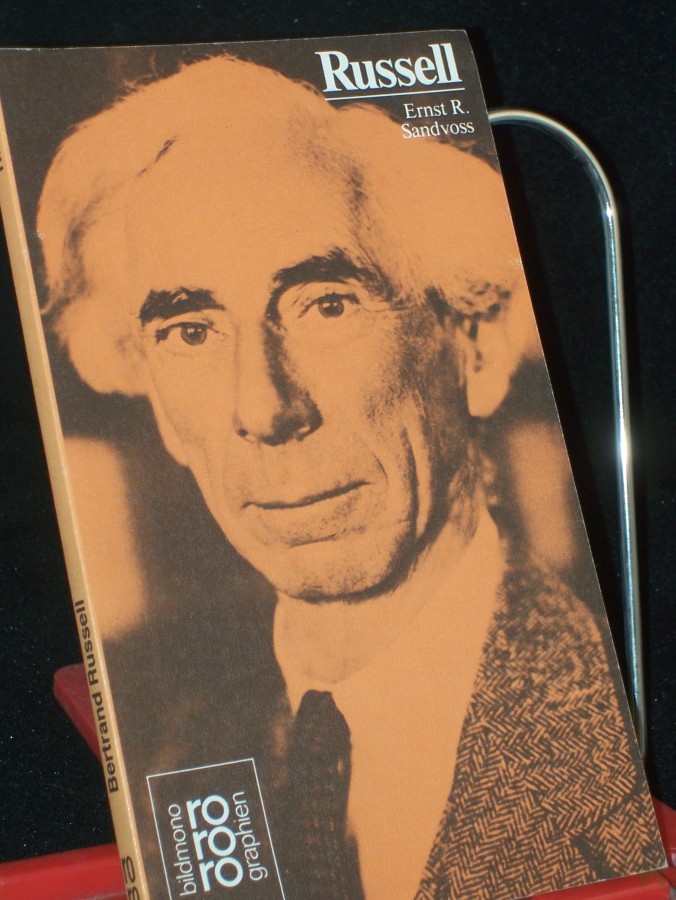 Product image 1 of the product “Bertrand Russell : in Selbstzeugnissen u. Bilddokumenten / dargest. von Ernst R. Sandvoss. Den Anh. bes. d. Autor ”