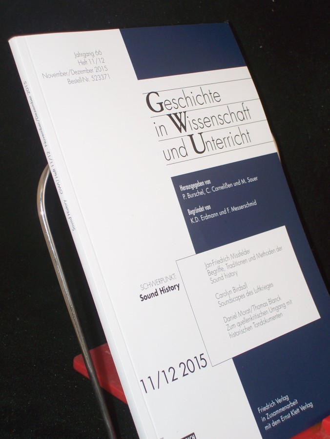 Artikelbild 1 des Artikels “Nr. 11/12 2015, Sound History, Geschichte in Wiss. u. Unterr. “