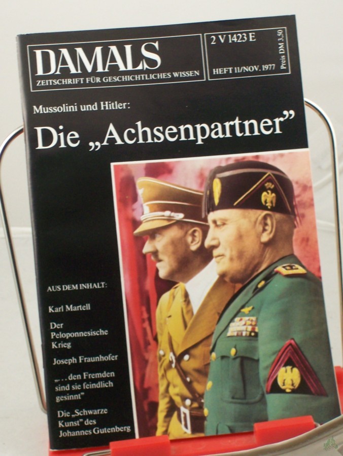 Artikelbild 1 des Artikels “11/1977, Die Achsenpartner “
