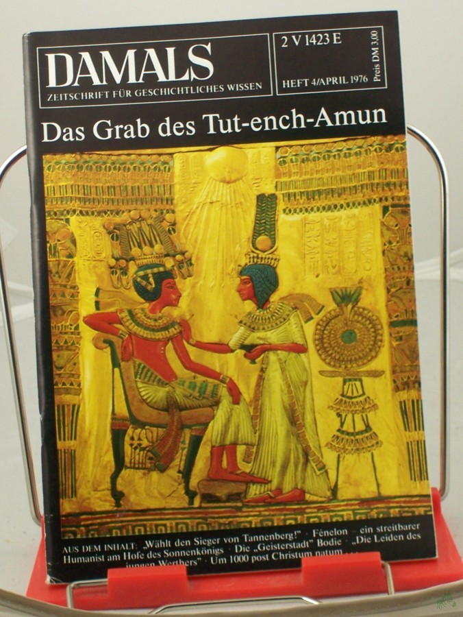 Artikelbild 1 des Artikels “4/1976, Das Grab des Tut ench Amun “