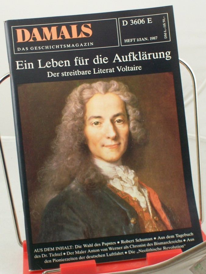 Artikelbild 1 des Artikels “1/1987, Ein Leben für die Aufklärung “