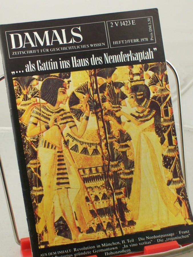 Artikelbild 1 des Artikels “2/1978, als Gattin ins Haus des Nenoferkaptah “