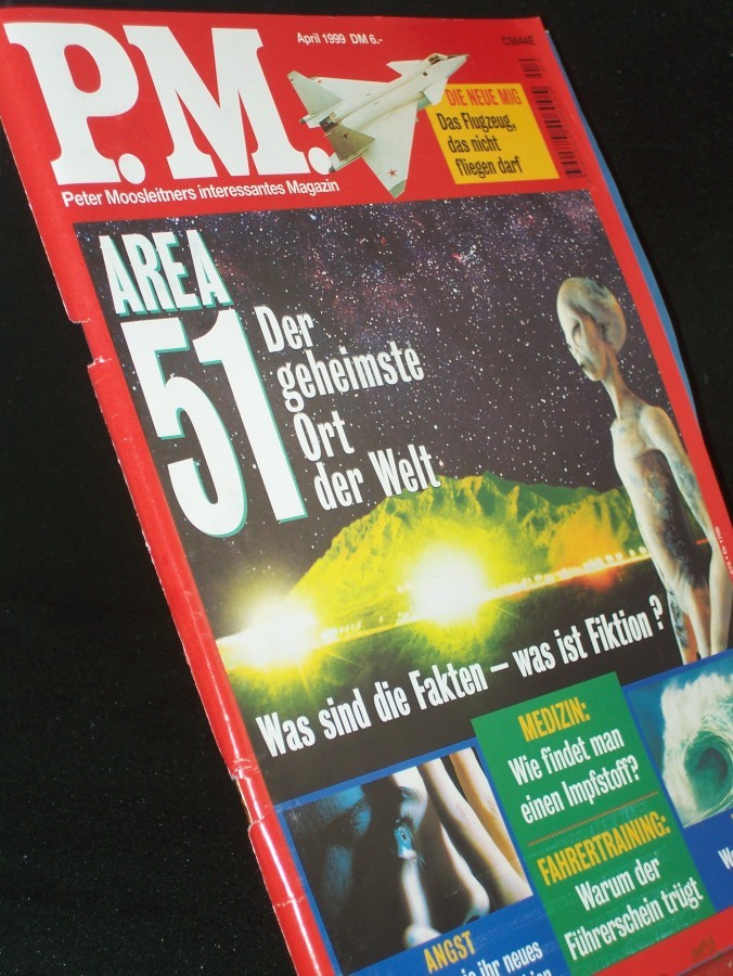 Artikelbild 1 des Artikels “4/1999, Area 51, der geheimste Ort der Welt “