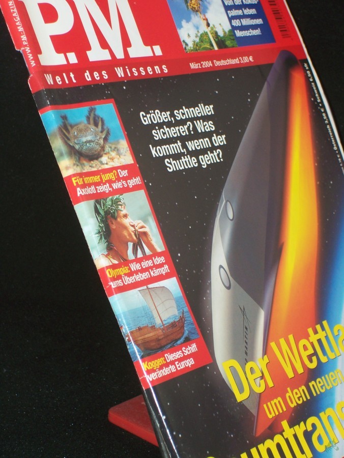 Artikelbild 1 des Artikels “3/2004, DER WETTLAUF UM DEN NEUEN RAUMTRANSPORTER “