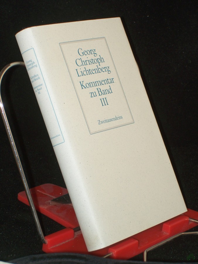Artikelbild 1 des Artikels “Kommentar zu Band III “