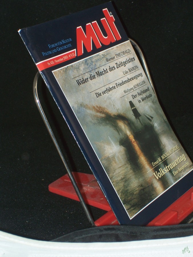 Artikelbild 1 des Artikels “11/2003, Ernst W. Böckenförde, Volkstrauertag “