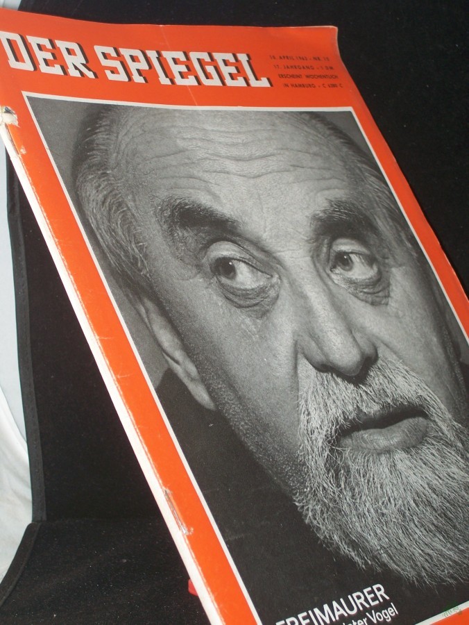 Product image 1 of the product “15/1963, FREIMAURER; ALTGROSSMEISTER VOGEL ”