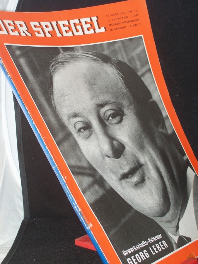 Artikelbild 1 des Artikels “3/1963, GEWERKSCHAFTSREFORMER GEORG LEBER “
