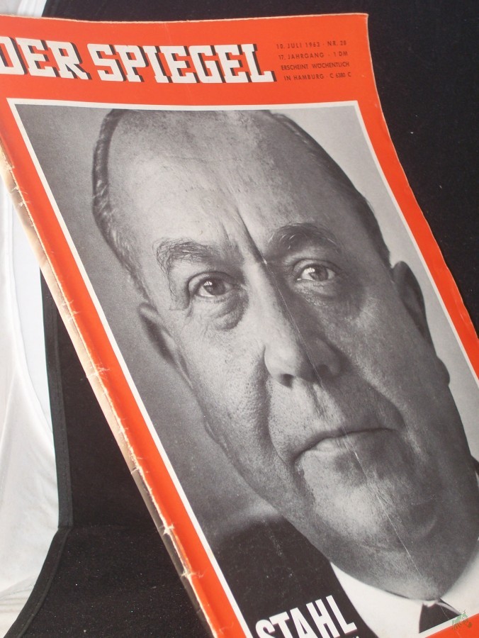 Artikelbild 1 des Artikels “28/1963, STAHL MANAGER SOHL “