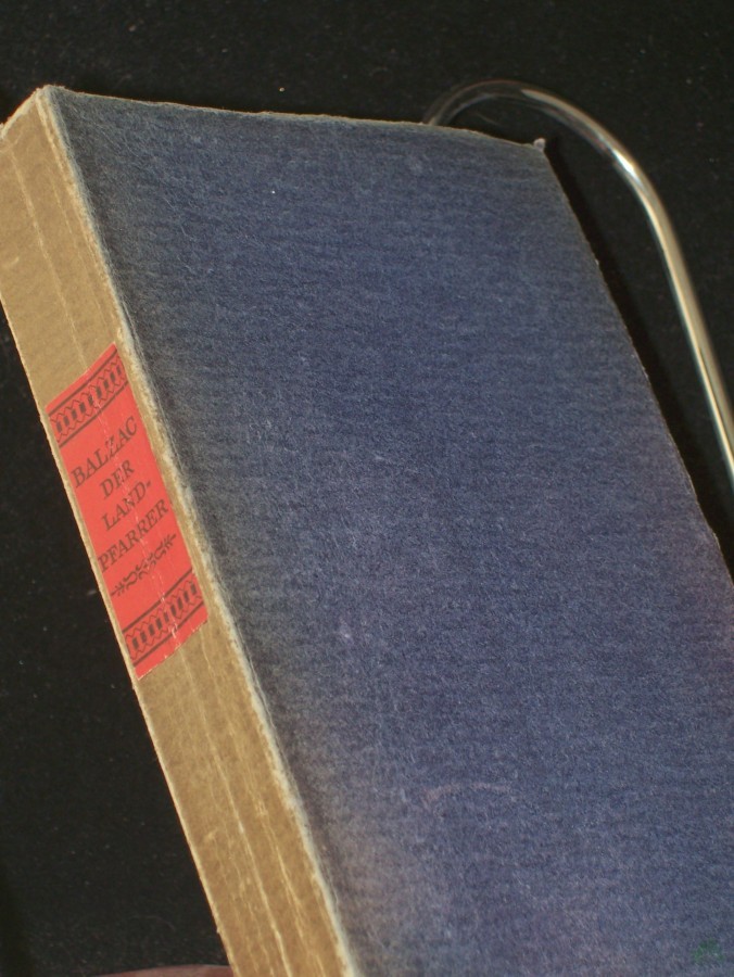 Artikelbild 1 des Artikels “Der Landpfarrer / Honoré de Balzac. [Übers. von Emmi Hirschberg] “