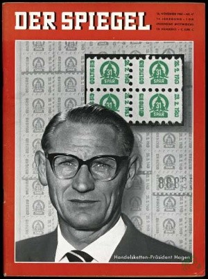 Product image 1 of the product “47/1960, Handelsketten Präsident Hagen ”