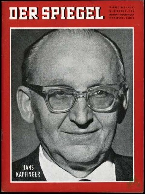 Product image 1 of the product “11/1962, Hans Kapfinger ”