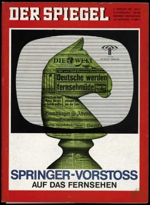 Product image 1 of the product “6/1965, Springer Vorstoss auf das Fernsehen ”