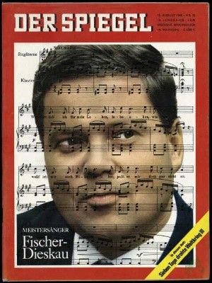 Artikelbild 1 des Artikels “33/1964, Meistersänger Fischer Dieskau “