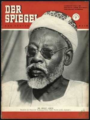 Artikelbild 1 des Artikels “6/1953, Nil heisst Leben, DERWISCH MIT CHEVROLET; SUDANESEN FÜHRER MADHI PASCHA “