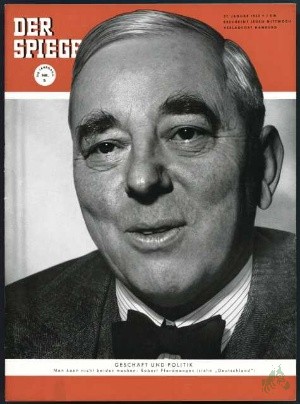 Product image 1 of the product “5/1954, GESCHÄFT UND POLITIK; MAN KANN NICHT BEIDES MACHEN ROBERT PFERDMENGES ”